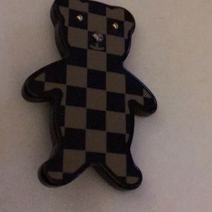 Louis Vuitton teddy bear pin